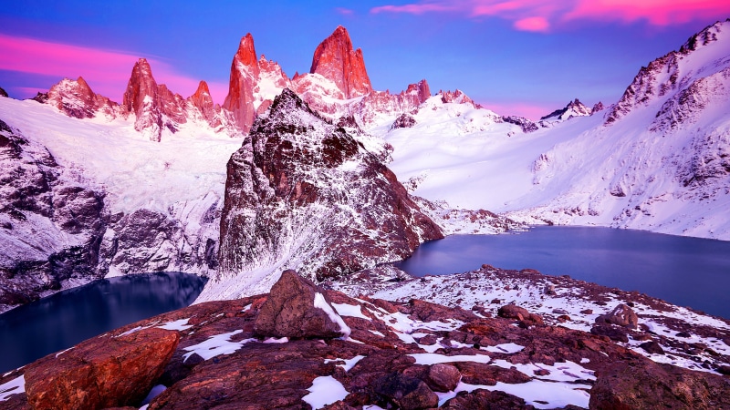 southern patagonian ice field, argentina, 4K, mountain, patagonia, cerro fitzroy, national park, south america, wilderness, chile, rock, mountain range
