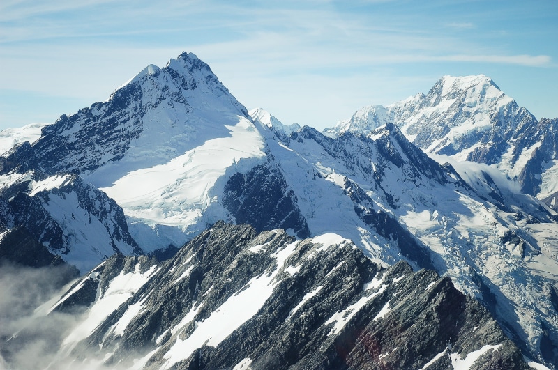 mountain Peak, no People, cold temperature, tranquil scene, mountain, extreme weather, blue, skiing, environment, tranquility, cloud - sky, scenics, winter