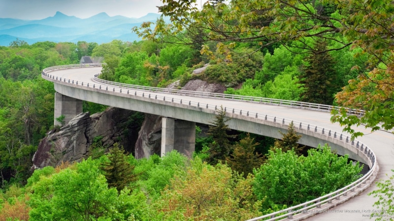 blue, North America, near, north, 2K, ridge, grandfather, carolina, parkway, mountain