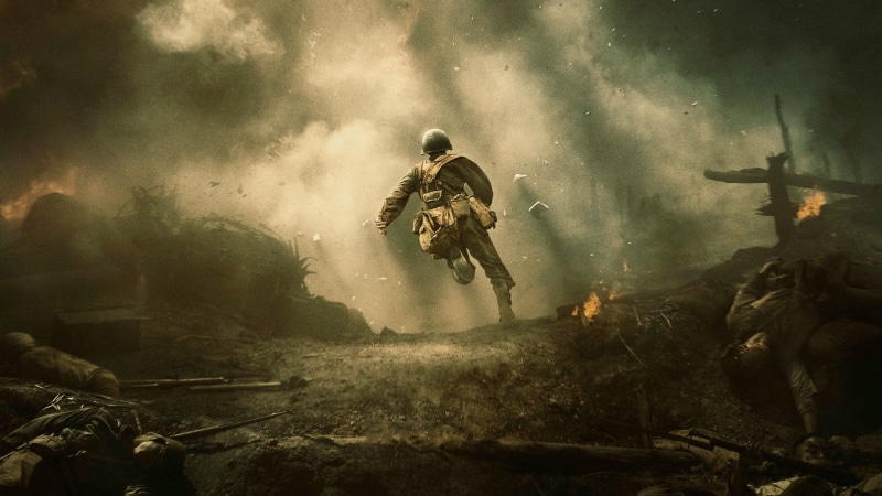 nature, uniform, war, weapon, army, adult, men, clothing, battle, people, aggression, group of people, hacksaw ridge, government, real people, army soldier