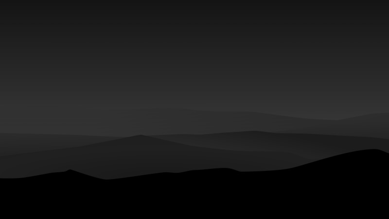untitled, 8K, 8K, 4K, Minimal, Dark, Night, Landscape, Mountains