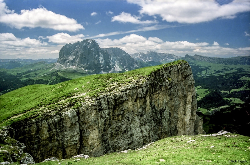 scenic, grass, alpes, european Alps, pics, hills, berg, picturesque, marche, scenery, across, mountain, cresta, landscapes, green Color, steep, daytime