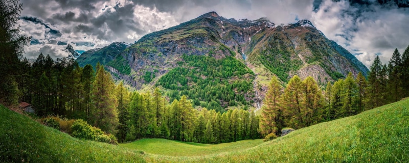 tree, View, Europe, outdoors, grass, Recreation, Scenic, Nature, Glacier, time, Panorama  photography, Clouds, Hill, Rocky, Ridge, summer, Travel, mountain Peak