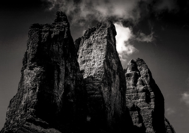 outdoors, lavaredo, summit, travel destinations, mountaineering, alps, architecture, mountain, ancient, europe, rock - object, low angle view, rock formation