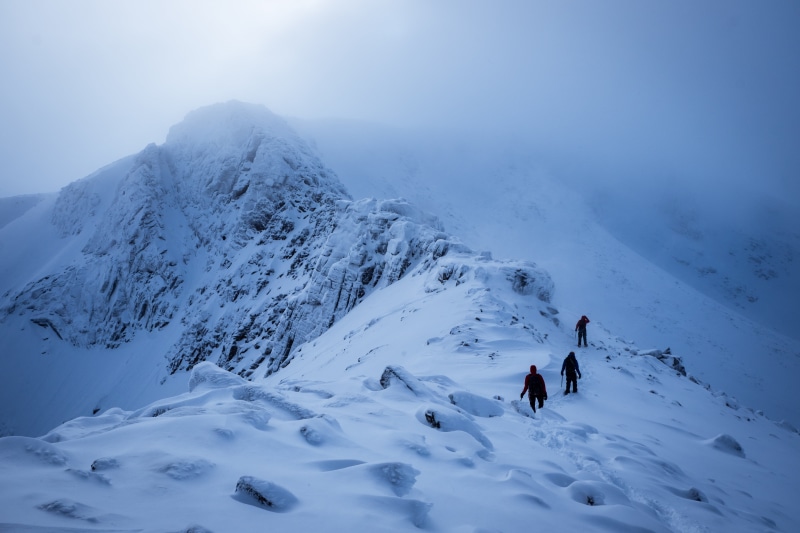 nature, Ridge, 4K, cairngorms, winter, climbing, mountain Peak, people, adventure, outdoors, mountaineering, covering, sport, mountain, scotland, hiking
