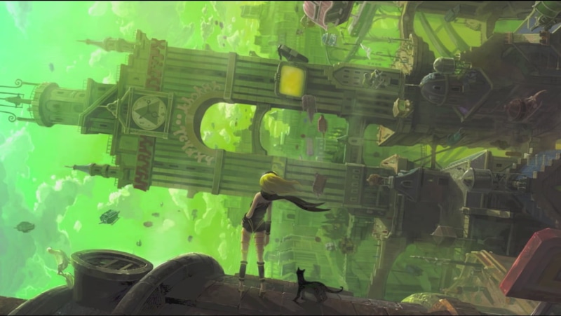 reflection, transparent, Kat, window, compound, car, clock tower, no people, technology, anime, green, architecture, human representation, animal wildlife