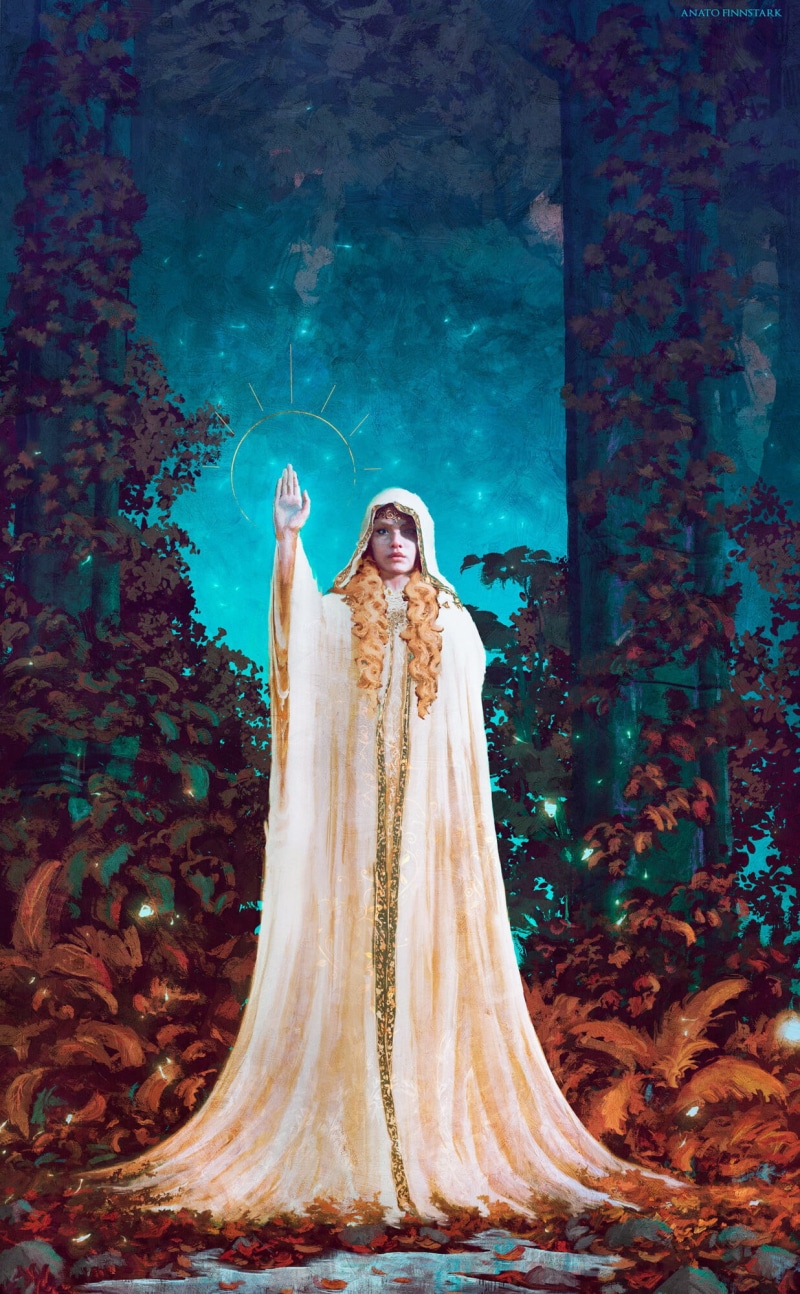1080P, fan art, digital art, artwork, Galadriel, elven, The Lord of the Rings, Anato Finnstark