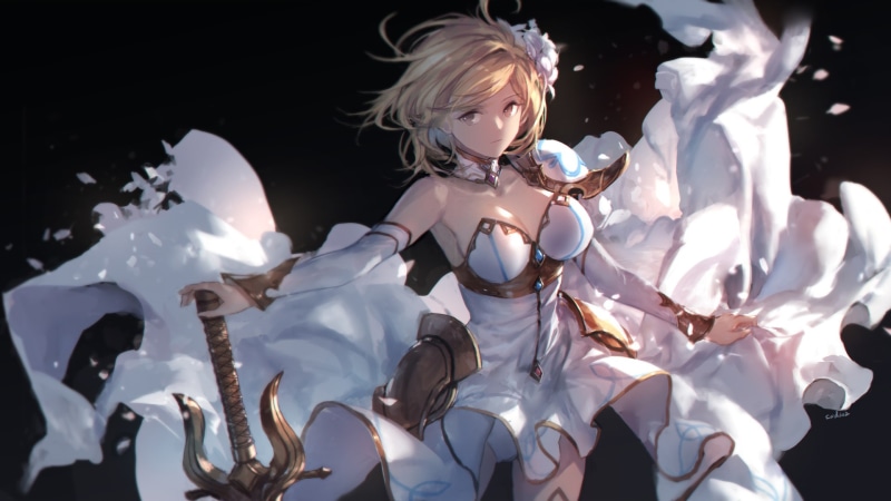 Granblue Fantasy, 1080P, Anime, Grandblue Fantasy, Djeeta (Granblue Fantasy), Video Game