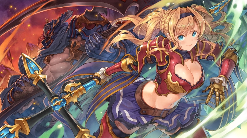 Zeta (Granblue Fantasy), Cygames, Vaseraga (Granblue Fantasy), 1080P, Gran (Granblue Fantasy), anime girls