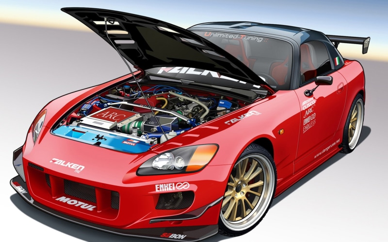 art, motorcycles, s, hd, honda, Honda S2000, vexel, cars, x, 720P