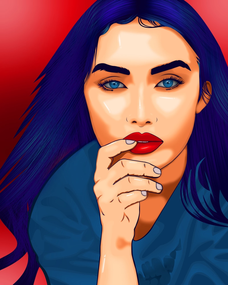 Vexel, David Beckham, vector art, Keanu Reeves, Vector (character), John Wick, 2K, Barbara Palvin, vector, illustration