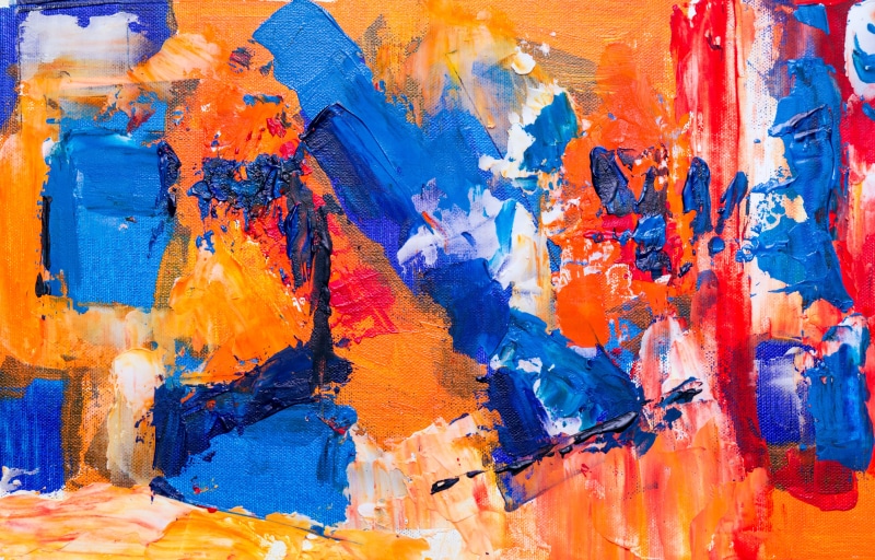 texture, old, paintings, stained, multi Colored, acrylic paint, blue, paint, scratched, messy, orange, modern art, artists Canvas, creativity, design, textured