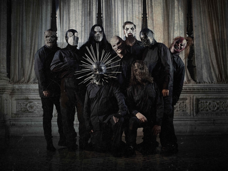 disguise, masks, people, suit, standing, fear, Slipknot, young adult, government, front view, full suit, architecture, adult, anger, digital composite
