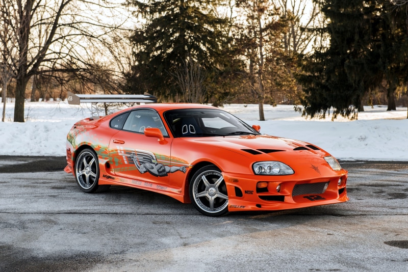 4K, Supra, 2001, Toyota, The Fast and the Furious