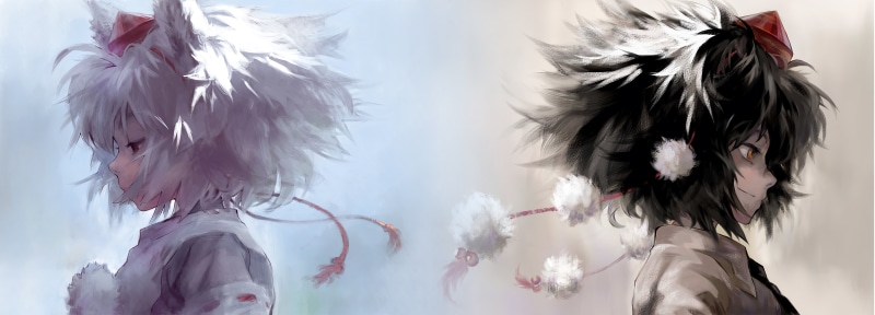 Touhou, day, outdoors, costume, festival, lifestyles, Inubashiri Momiji, 5K, portrait, one person, women, leisure activity, headshot, anime girls, hairstyle