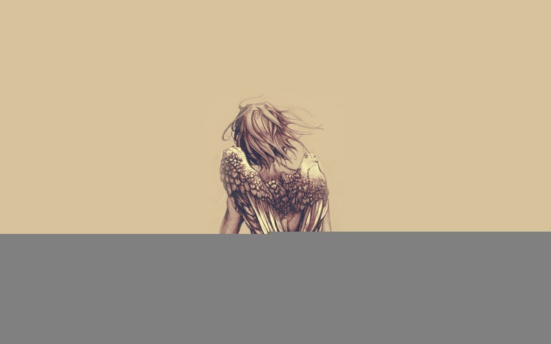 1080P, back, angel, digital/artwork, hd, drawing
