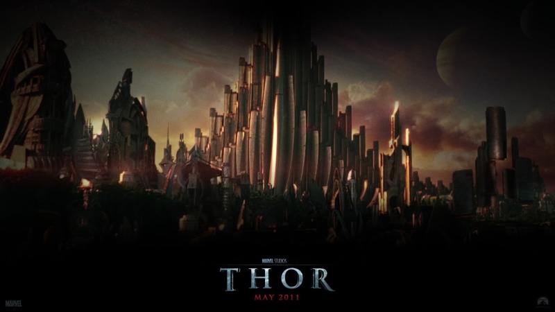 event, still, no people, city, building exterior, 1080P, nature, movie, place of worship, movies, religion, Thor, illuminated, architecture, built structure