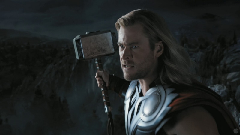 Mjolnir, The Avengers, Chris Hemsworth, 1080P, Thor, Marvel Cinematic Universe, movies