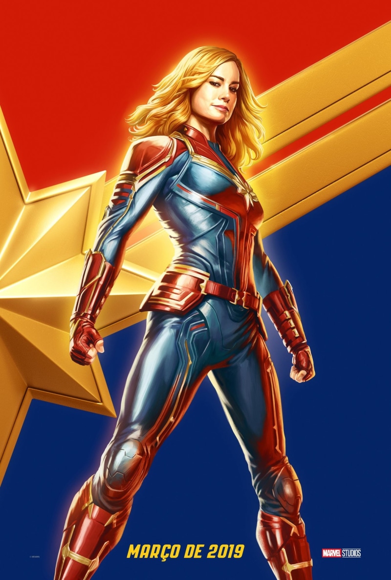 Captain Marvel, 1080P, blonde, Marvel Cinematic Universe, women, superheroines, Brie Larson, 2019 (Year), Marvel Comics, Carol Danvers