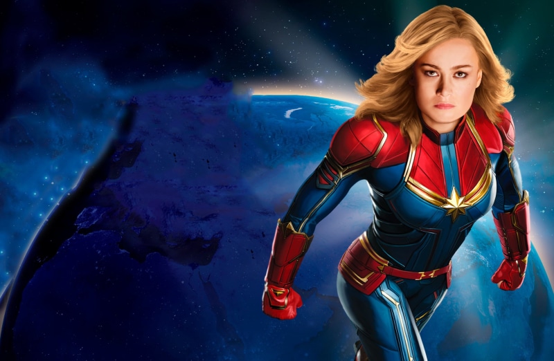 Blonde, Captain Marvel, 1080P, Marvel Comics, Brie Larson, Movie