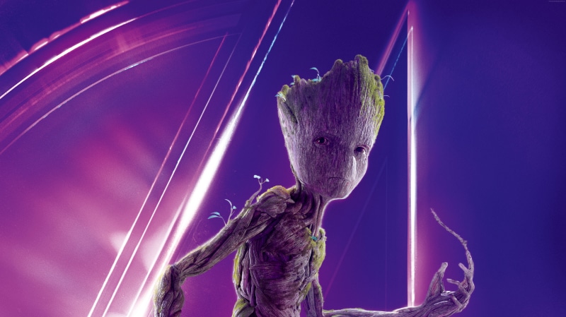 Groot, Avengers: Infinity War, 8K, 8k
