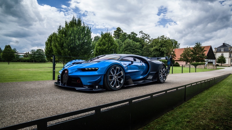 Bugatti, 4K, Gran, Vision, Turismo, Chiron