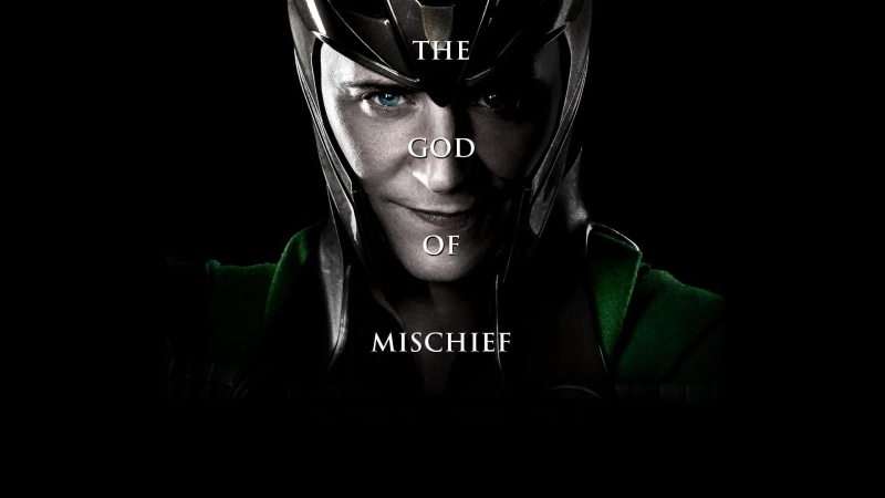 black, 1080P, god, hd, loki, avengers, movies