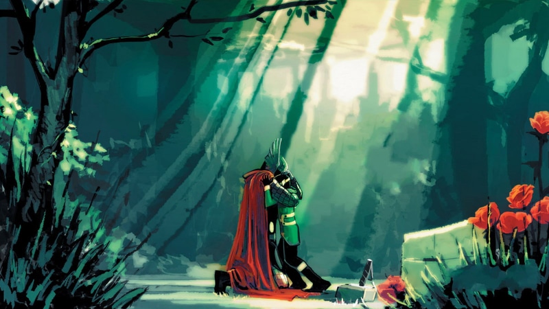 hd, 720P, loki, marvel, embrace, cartoon/comic, thor, hug