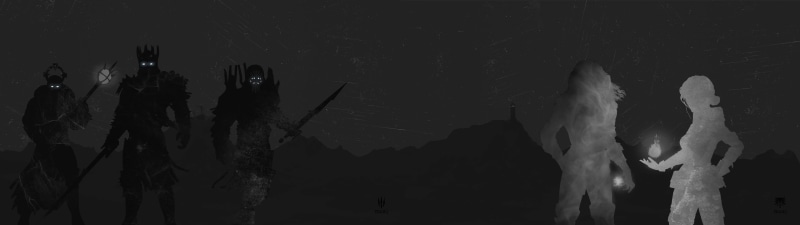 Yennefer of Vengerberg, no people, character, tranquil scene, dusk, nature, cold temperature, fictional, The Witcher 3: Wild Hunt, tranquility, The Witcher