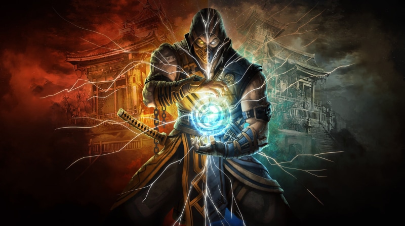 by Vinz El Tabanas, Scorpio, Sub-Zero, Warrior, Background, Game Art, Art, Fighter, Vinz El Tabanas, Subzero, Character, Mortal Kombat, 1080P, Fighters