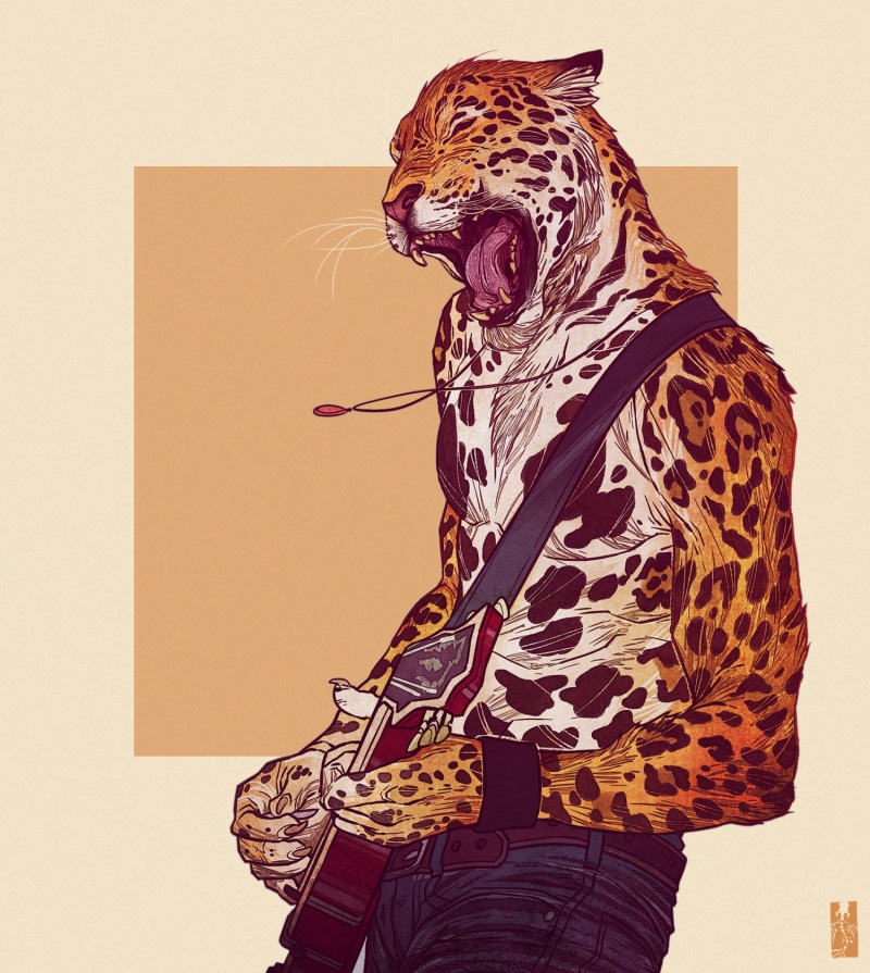 exotic, Anthro, Kim Nguyen, character design, 720P, animals, Zarnala