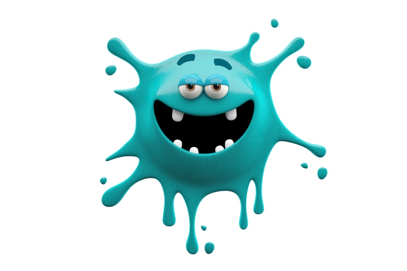 no people, single object, man made object, smile, blue, character, monster - Fictional Character, cute, still life, animal, paint, humor, studio shot, halloween