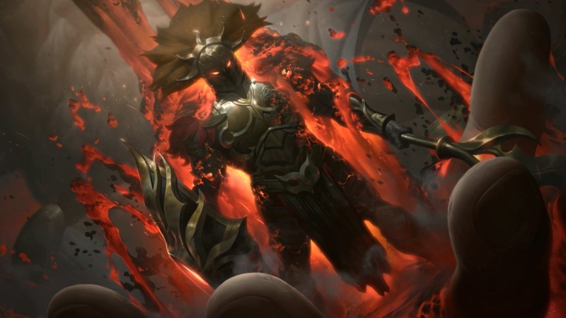 League of Legends, Riot Games, skin, warrior, 1080P, Pantheon (League of Legends)