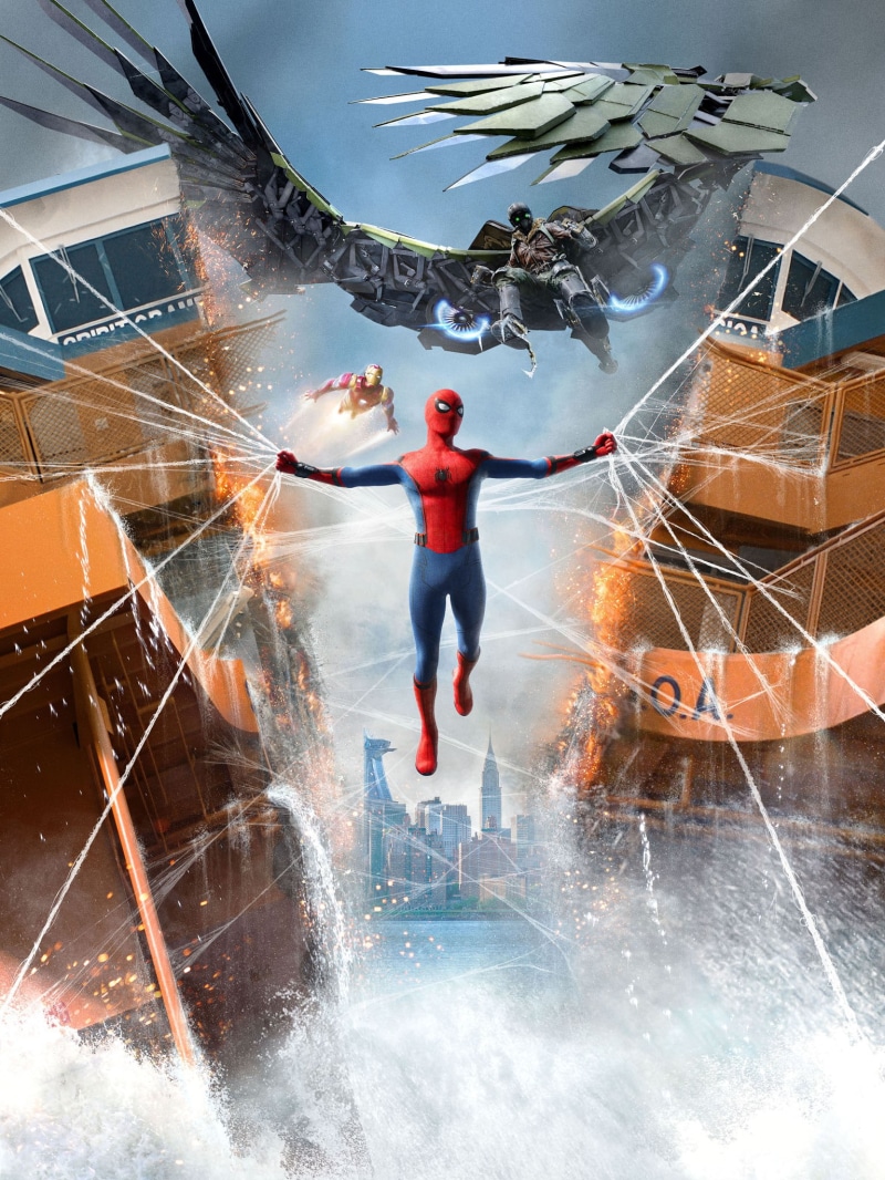 superhero, Spider-Man Homecoming (Movie), Peter Parker, portrait display, movies, 1080P