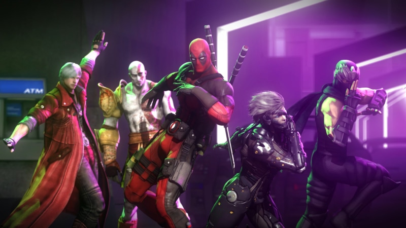 devil may cry, villain, ninja, 1080P, Ninja Gaiden, god of war, crossover, wade wilson, capcom, mask, Ryu Hayabusa, Metal Gear Rising: Revengeance, raiden