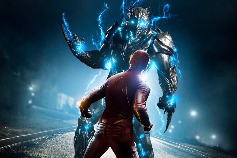 CW, Grant Gustin, hero, tv series, Flash, The Flash vs Savitar, yuusha, 1080P, mecha, Barry Allen, Savitar, Barry Allen of the future, DC Comics, The Flash