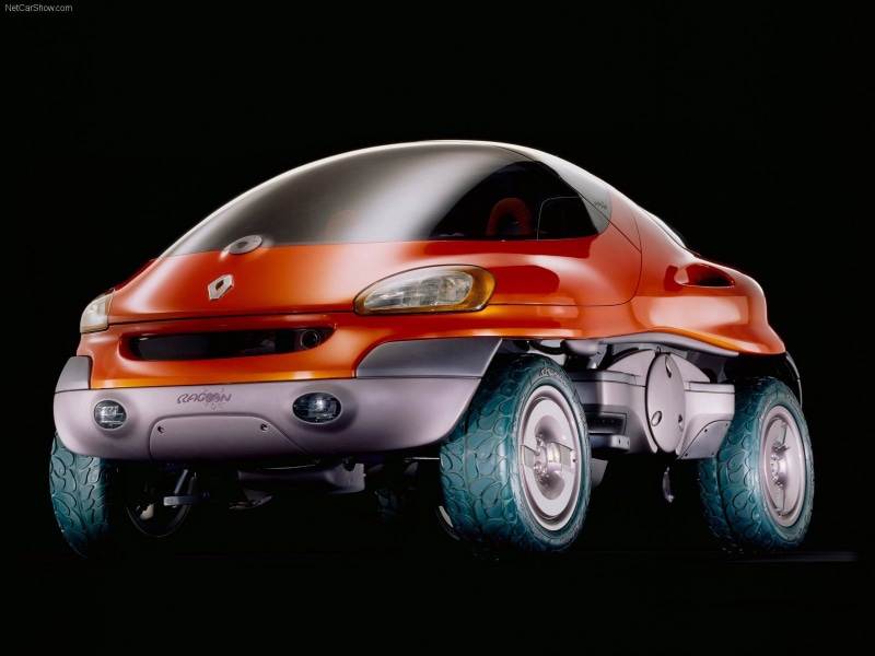 renault, cars, racoon, 1993, concept, 720P