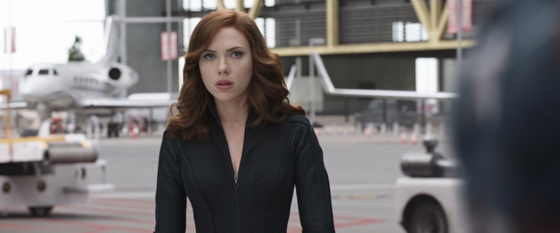 Natasha Romanoff, young women, standing, adult, business, young adult, waist up, Scarlett Johansson, front view, women, day, black, business person, beautiful woman