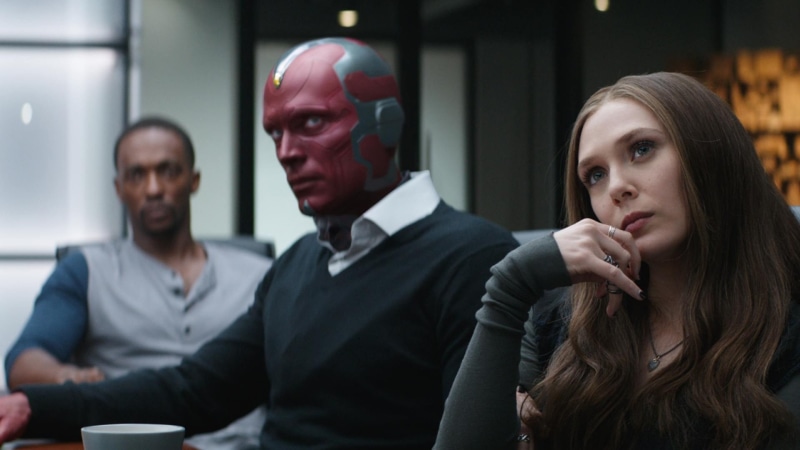 Paul Bettany, 1080P, Elizabeth Olsen, Captain America: Civil War, superhero, women, The Vision, Scarlet Witch