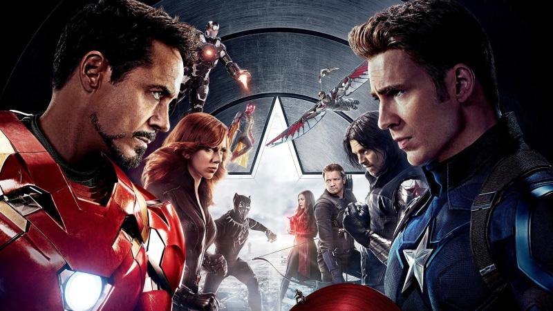 young women, Captain America: Civil War, Captain America, Hawkeye, Scarlet Witch, The Vision, Black Panther, togetherness, arts culture and entertainment