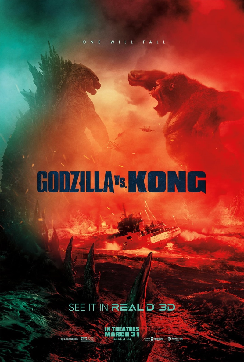 kaiju, movie poster, 720P, Godzilla Vs Kong, Godzilla, battle, creature, King Kong, movies