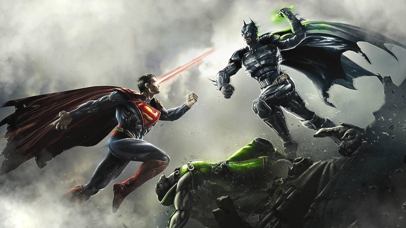 games, us, 1920x1080, vs, among, batman, injustice, dc comics, 1080P, gods among us, gods, superman, movie