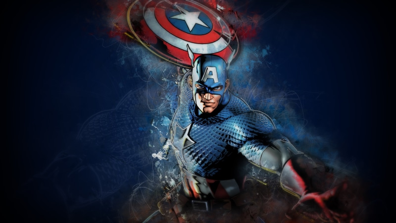 lifestyles, headwear, scuba diving, nature, people, Marvel Vs. Capcom, helmet, water, security, young men, 4K, Captain America, safety, waist up, protection