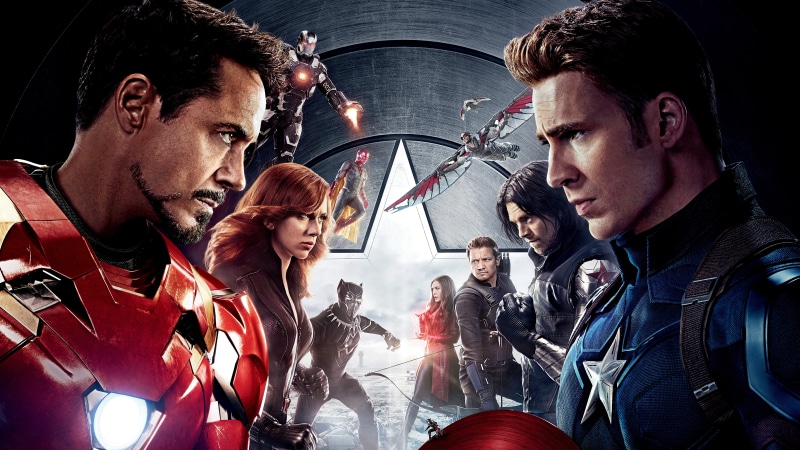 Falcon (Marvel Comics), Hawkeye, Iron Man, War Machine, Don Cheadle, Chris Evans, Winter Soldier, Vision (Marvel Comics), Sebastian Stan, Black Panther (Marvel Comics)
