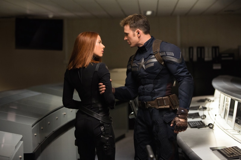2014, communication, young Adult, young women, Man, Entertainment, Steve Rogers, clothing, Adventure, two People, captain, standing, women, lifestyles