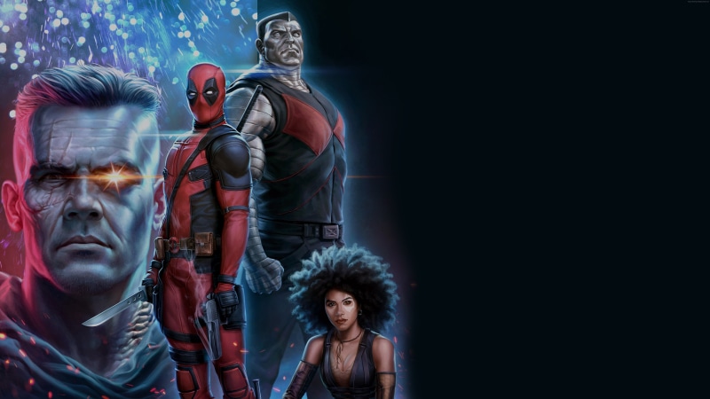 Ryan Reynolds, 8K, 8K, 4K, Deadpool 2