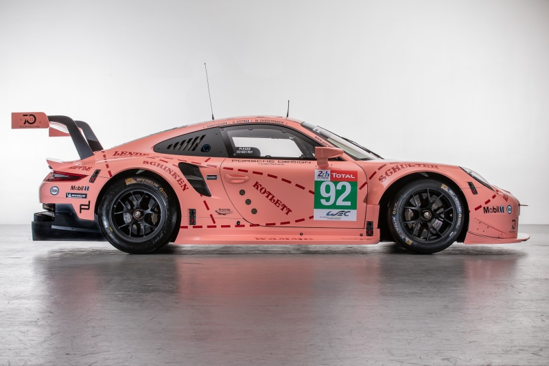 rothmans, le-mans, pig, classical, pinky, competition, plastic, special, land vehicle, wheel, white background, number, mode of transportation, sports car