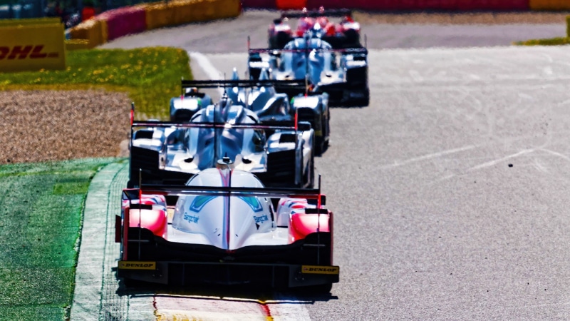incidental people, high angle view, field, outdoors, 1080P, FIA World Endurance Championship, car, city, nature, transportation, land, competition, street