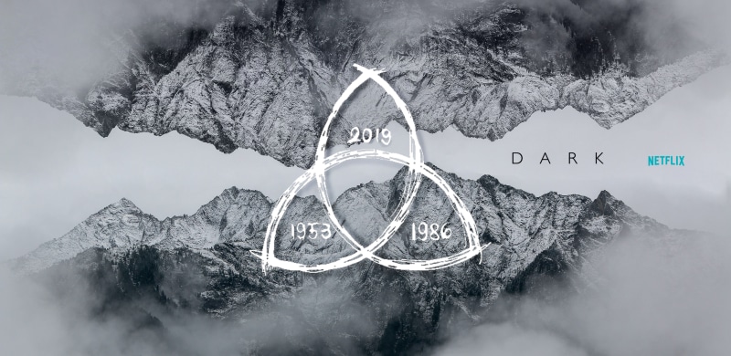 Netflix, 5K, logo, mountain top, nature, dark