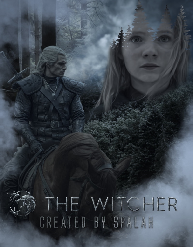 poster, Netflix TV Series, game poster, Netflix, The Witcher (TV Series), 2K, The Witcher